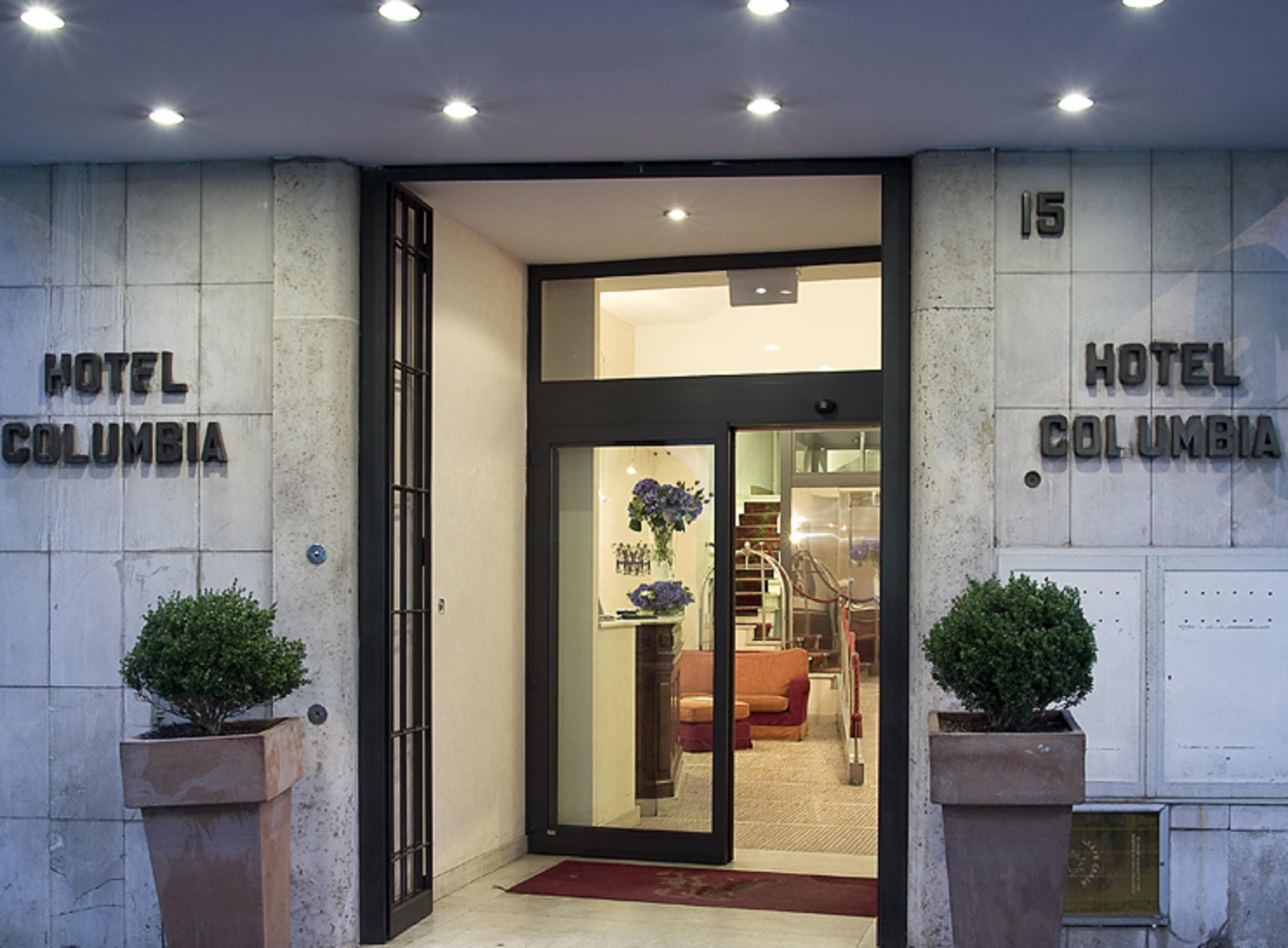 Hotel Columbia Rzym Zewnętrze zdjęcie